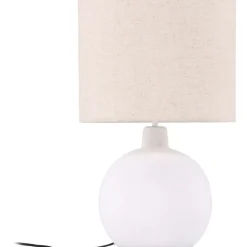 Pöytävalaisin Venture Home Torcello, 32x51cm, valkoinen/beige