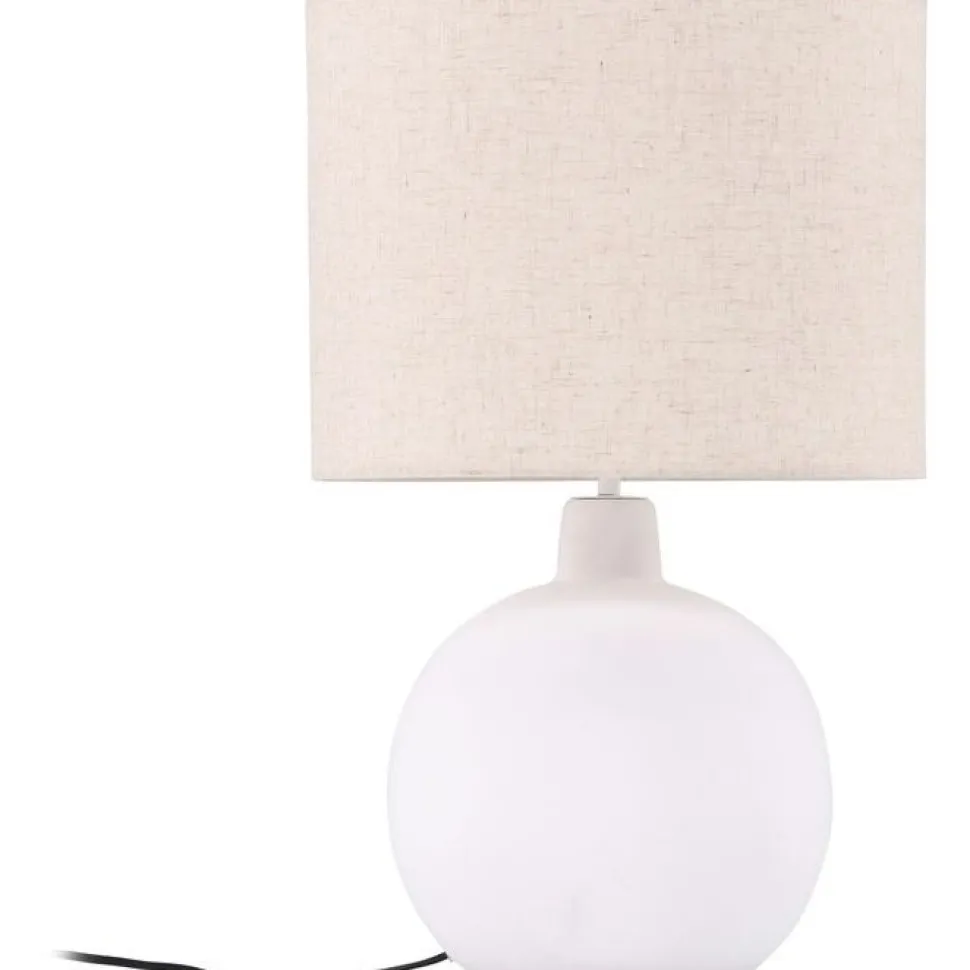 Pöytävalaisin Venture Home Torcello, 32x51cm, valkoinen/beige