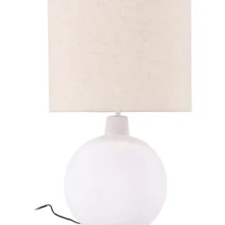 Pöytävalaisin Venture Home Torcello, 32x51cm, valkoinen/beige