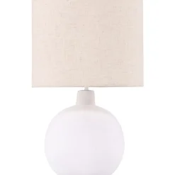 Pöytävalaisin Venture Home Torcello, 32x51cm, valkoinen/beige