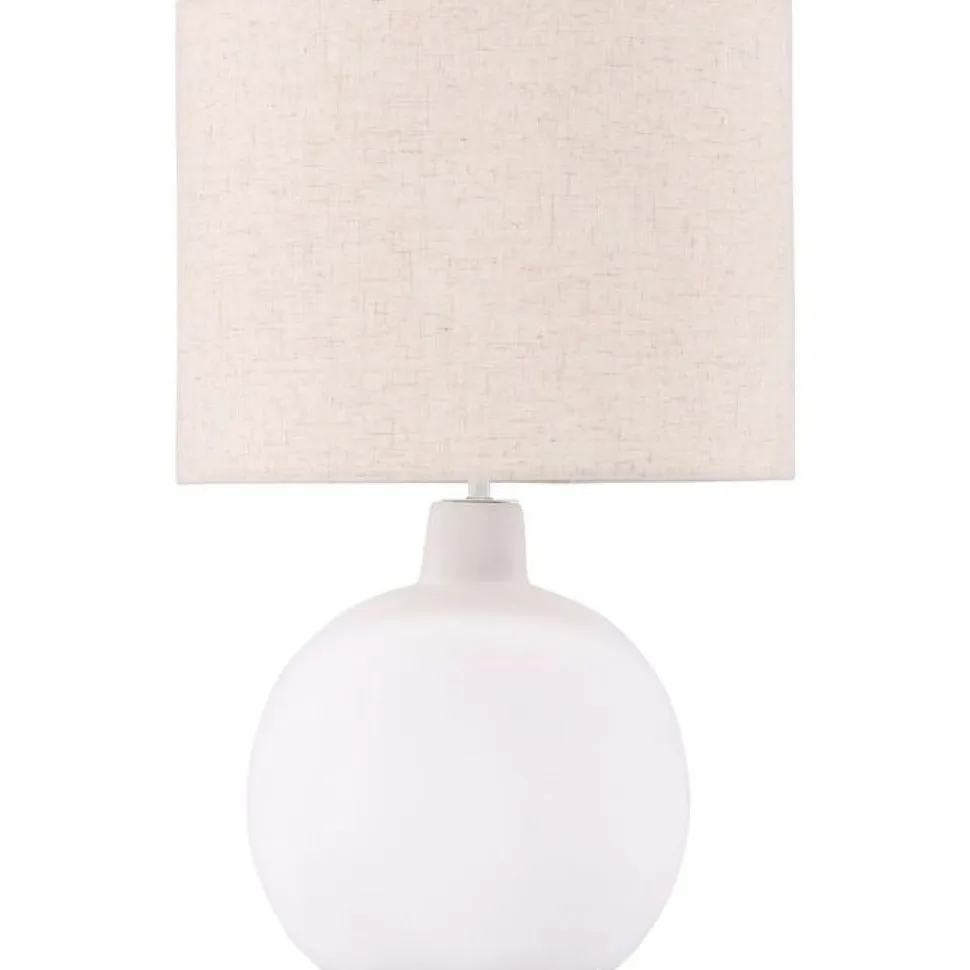 Pöytävalaisin Venture Home Torcello, 32x51cm, valkoinen/beige