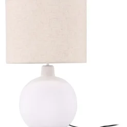 Pöytävalaisin Venture Home Torcello, 32x51cm, valkoinen/beige