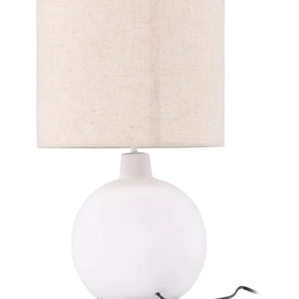Pöytävalaisin Venture Home Torcello, 32x51cm, valkoinen/beige