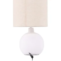 Pöytävalaisin Venture Home Torcello, 32x51cm, valkoinen/beige