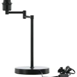 Pöytävalaisin Venture Home Virro, 41.5 cm, musta