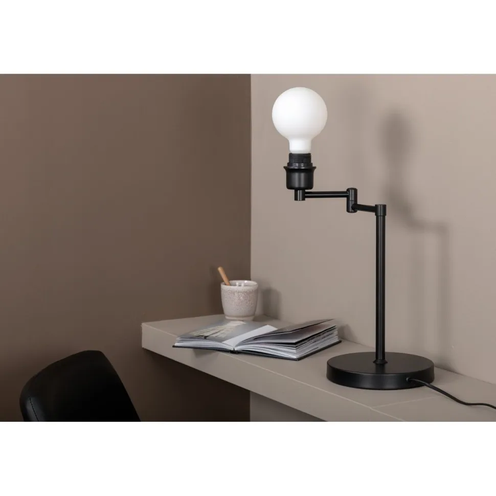Pöytävalaisin Venture Home Virro, 41.5 cm, musta