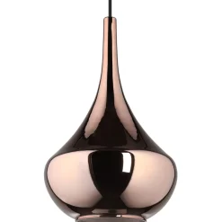 Riippuvalaisin Eglo Almoster Ø25cm E27 maks. 28W IP20 musta/kupari