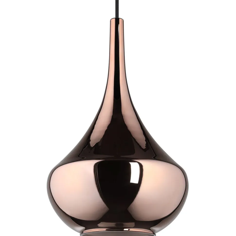 Riippuvalaisin Eglo Almoster Ø25cm E27 maks. 28W IP20 musta/kupari