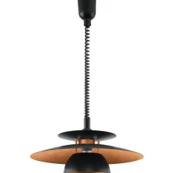 Riippuvalaisin Eglo Brenda Ø43cm musta/kupari