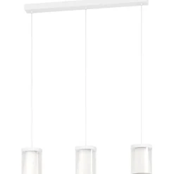 Riippuvalaisin Eglo Chiusello-z LED RGB CCT 3-osainen valkoinen