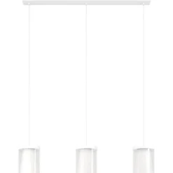 Riippuvalaisin Eglo Chiusello-z LED RGB CCT 3-osainen valkoinen