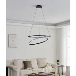 Riippuvalaisin Eglo Ruotale LED Ø55cm hiekka