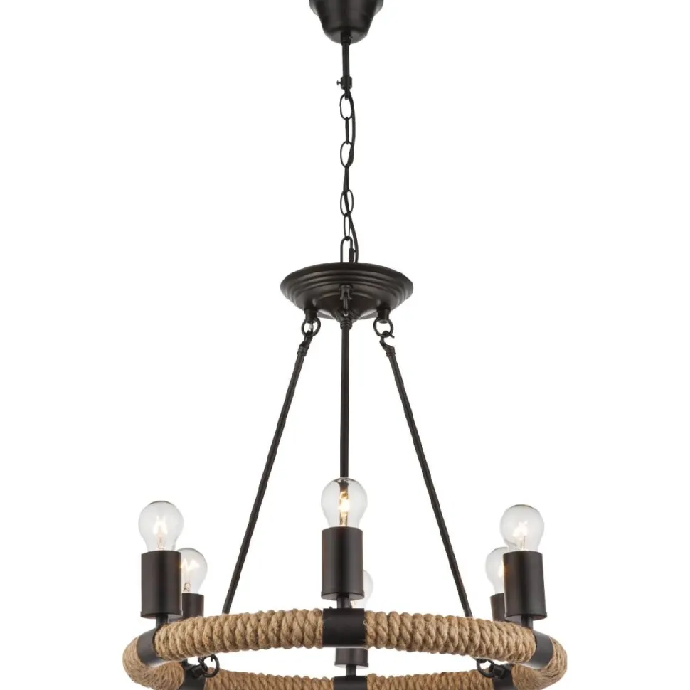 Riippuvalaisin Globo Ulleu Ø50cm 40W musta