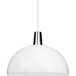 Riippuvalaisin Innolux Kupoli Ø 400x260 mm hopea