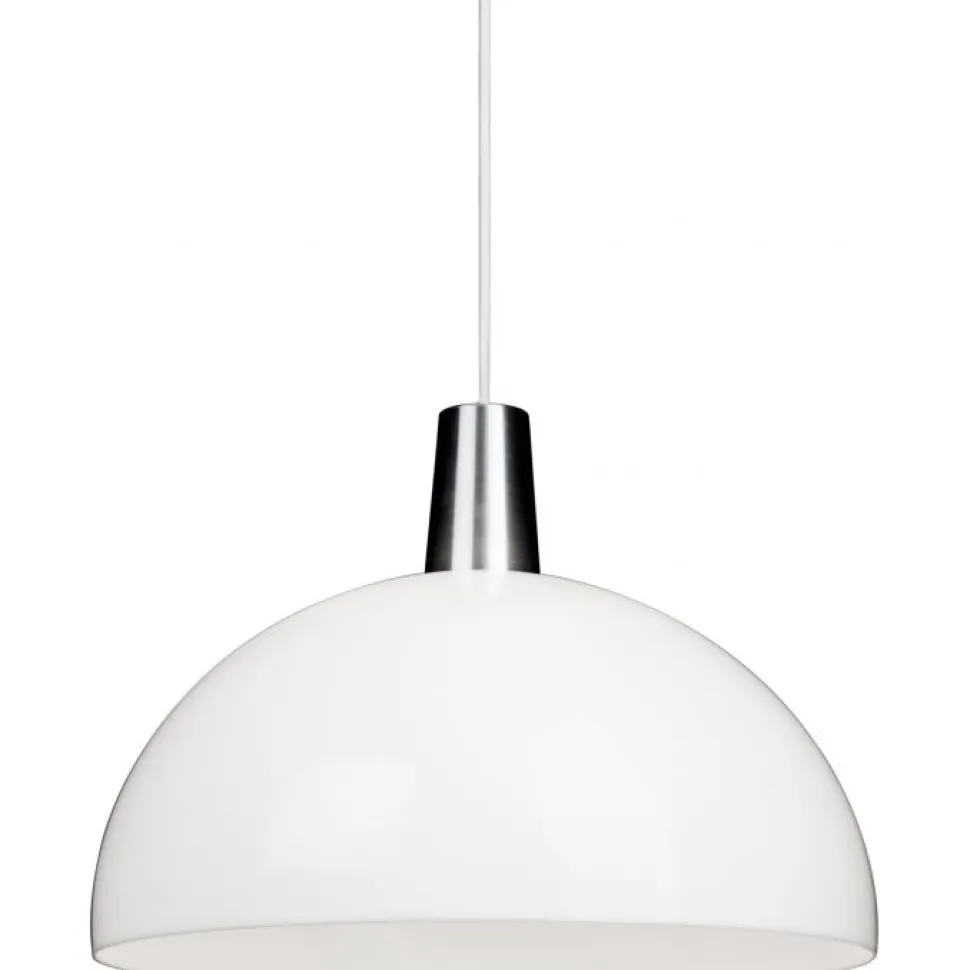 Riippuvalaisin Innolux Kupoli Ø 400x260 mm hopea