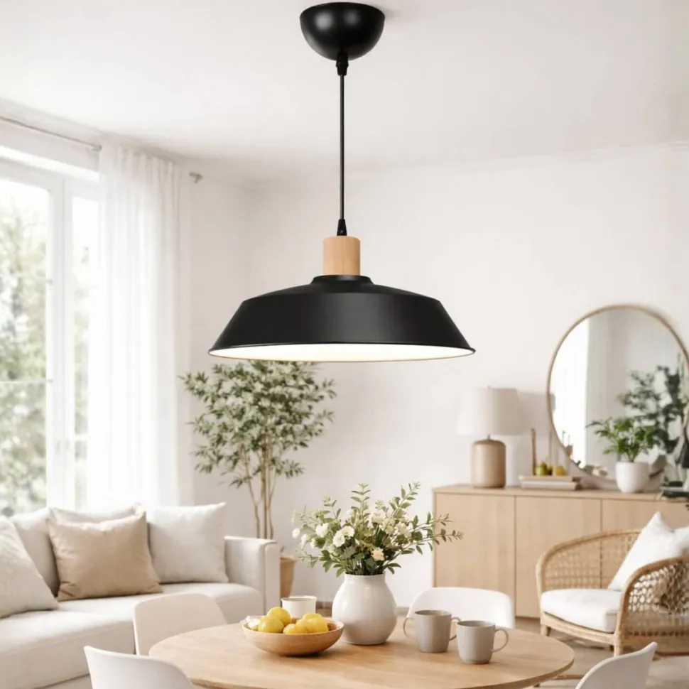 Riippuvalaisin Linento Lighting Tiia 242391, Ø35.5cm, ruskea