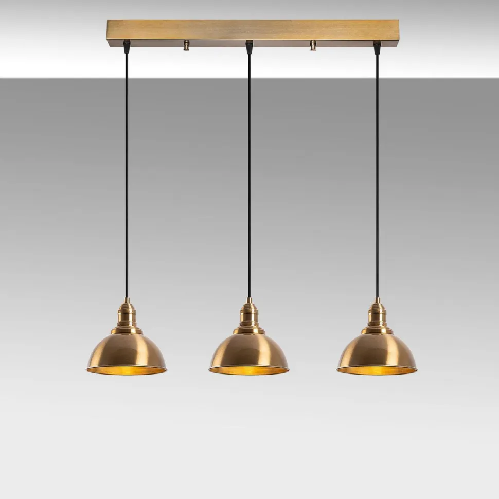 Riippuvalaisin Linento Lighting Varzan 10862, 70x21x117cm, antiikkimessinki