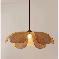Riippuvalaisin Linento Lighting BRZ-343408, ø55cm, E27, max. 40W, IP20, bambu