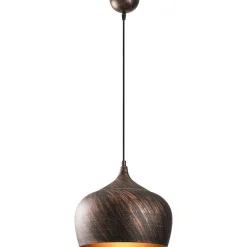 Riippuvalaisin Linento Lighting Saglam 3761, Ø28cm, kupari/kulta