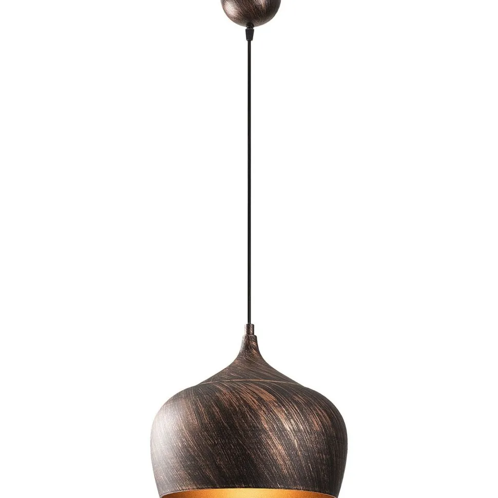 Riippuvalaisin Linento Lighting Saglam 3761, Ø28cm, kupari/kulta