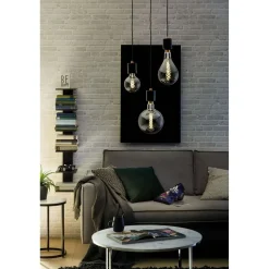 Riippuvalaisin Paulmann Neordic Nordin E27, himmennettävä, musta/marmori