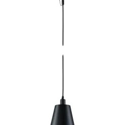 Riippuvalaisin Paulmann Plug & Shine Kofia, IP44, 3000K, 2W, antrasiitti