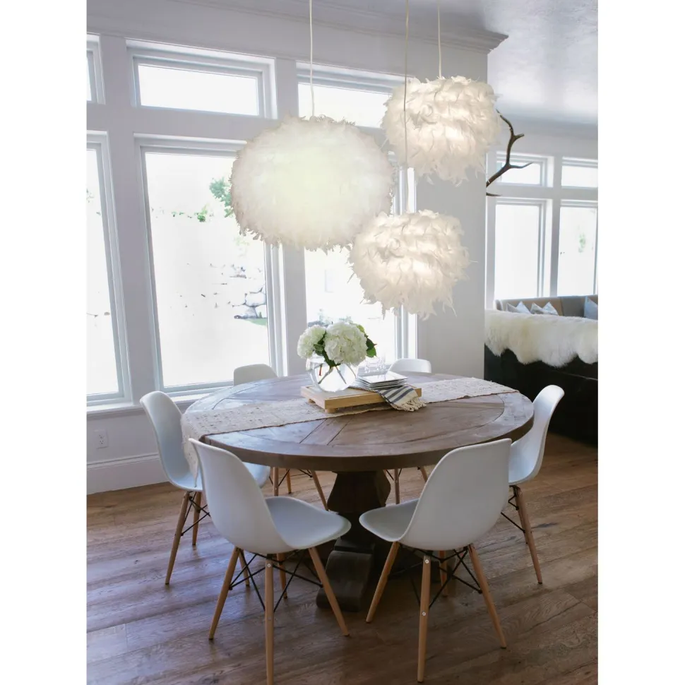 Riippuvalaisin Aneta Lighting Boa Ø 250x220 mm valkoinen