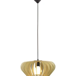 Riippuvalaisin Aneta Lighting Calyps, Ø45cm, luonnollinen