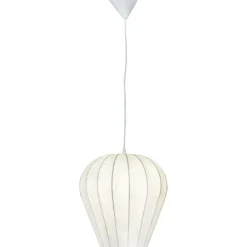 Riippuvalaisin Aneta Lighting Joy, Ø38cm, valkoinen