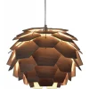Riippuvalaisin Carpatica Ø 410x340 mm puuviilu ruskea