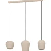 Riippuvalaisin Eglo Cambaito 3-osainen 89,5x19,5cm hiekka