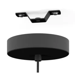 Riippuvalaisin Eglo Miniere, Ø42cm, E27, 40W, IP20, harmaa/musta