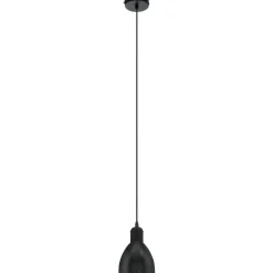 Riippuvalaisin Eglo Priddy Ø15,5cm musta