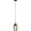 Riippuvalaisin Eglo Vintage Basildon 190x160mm musta/puu