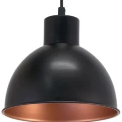 Riippuvalaisin Eglo Vintage Ø 210x1100 mm musta kupari