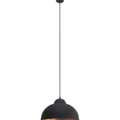Riippuvalaisin Eglo Vintage Ø 370x1100 mm musta kupari