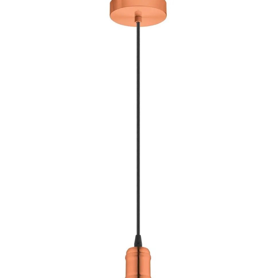 Riippuvalaisin Eglo Yorth Ø10cm harjattu kupari