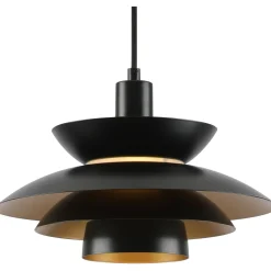 Riippuvalaisin FocusLight Kursu Ø30cm E27 mattamusta