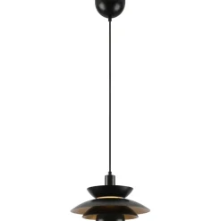 Riippuvalaisin FocusLight Kursu Ø30cm E27 mattamusta