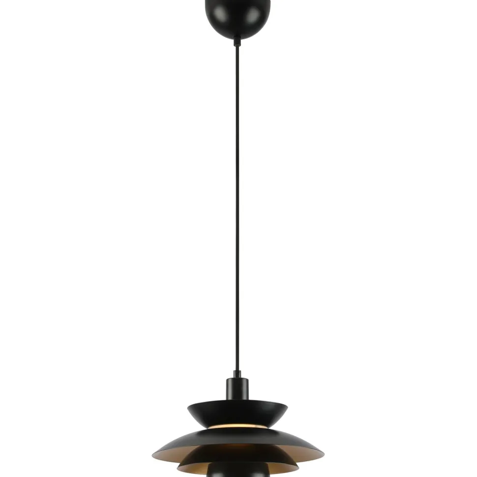 Riippuvalaisin FocusLight Kursu Ø30cm E27 mattamusta