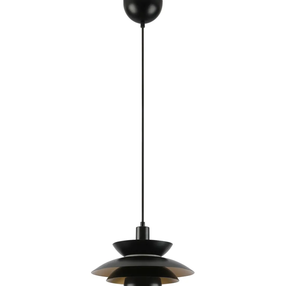 Riippuvalaisin FocusLight Kursu Ø30cm E27 mattamusta