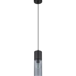 Riippuvalaisin Globo Annika Ø10cm, musta/savu