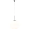 Riippuvalaisin Globo Balla Ø30cm 60W mattanikkeli