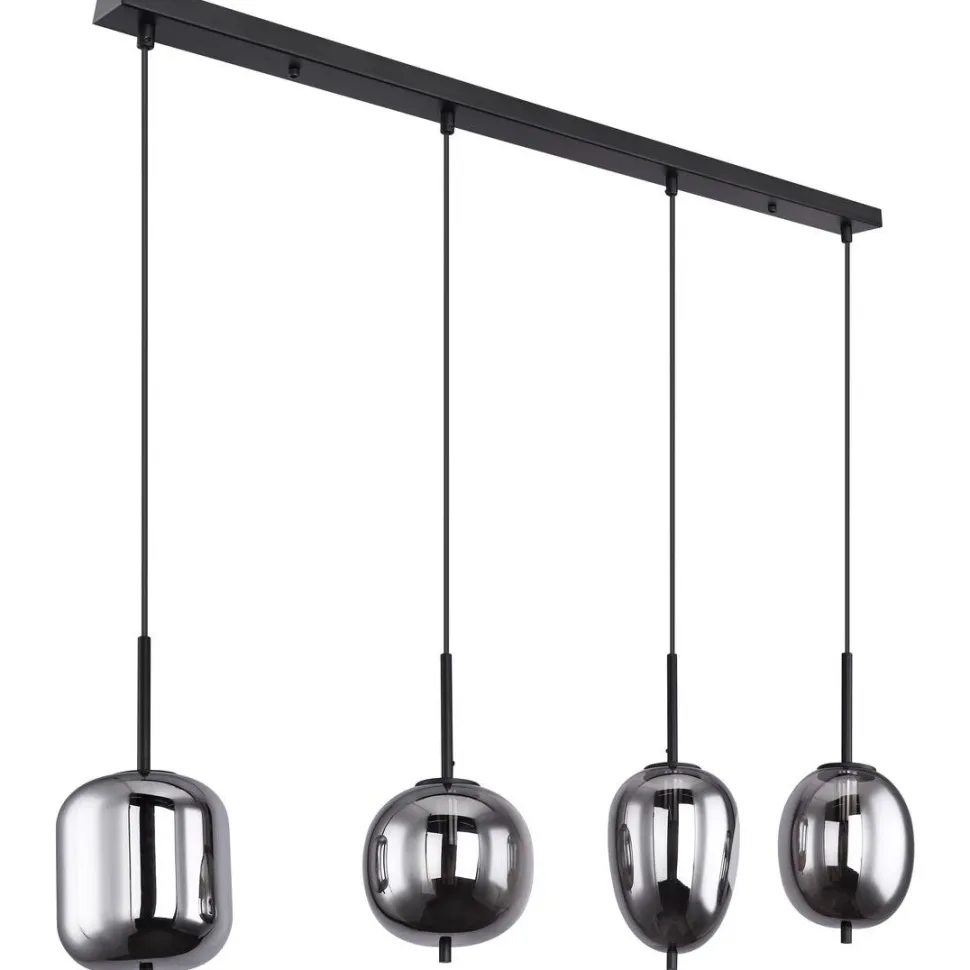 Riippuvalaisin Globo Blacky 100 cm savunharmaa/musta