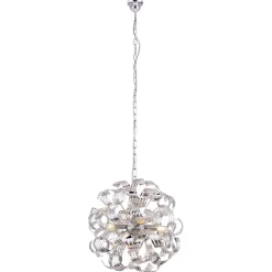 Riippuvalaisin Globo Falla 51505-4H Ø50cm 40W kromi