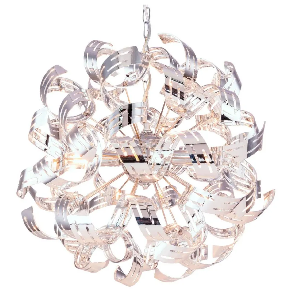Riippuvalaisin Globo Falla 51505-4H Ø50cm 40W kromi
