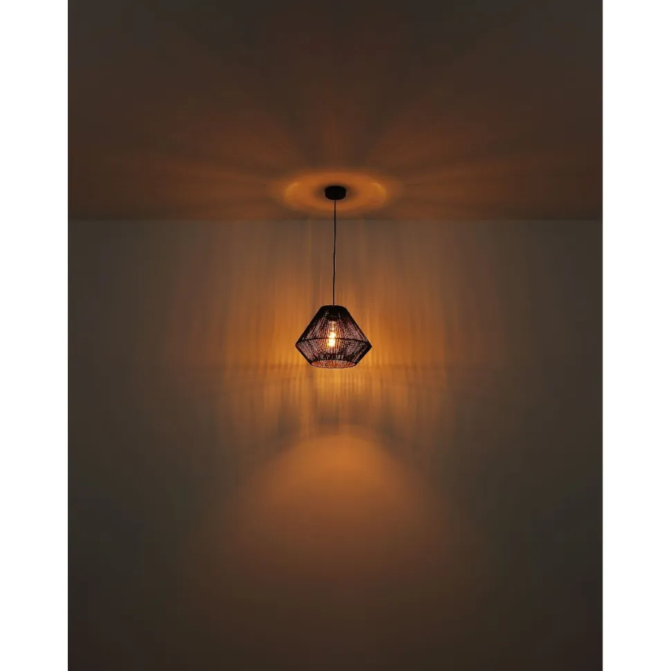 Riippuvalaisin Globo Houdini 35cm, 1xE27, luonnollinen