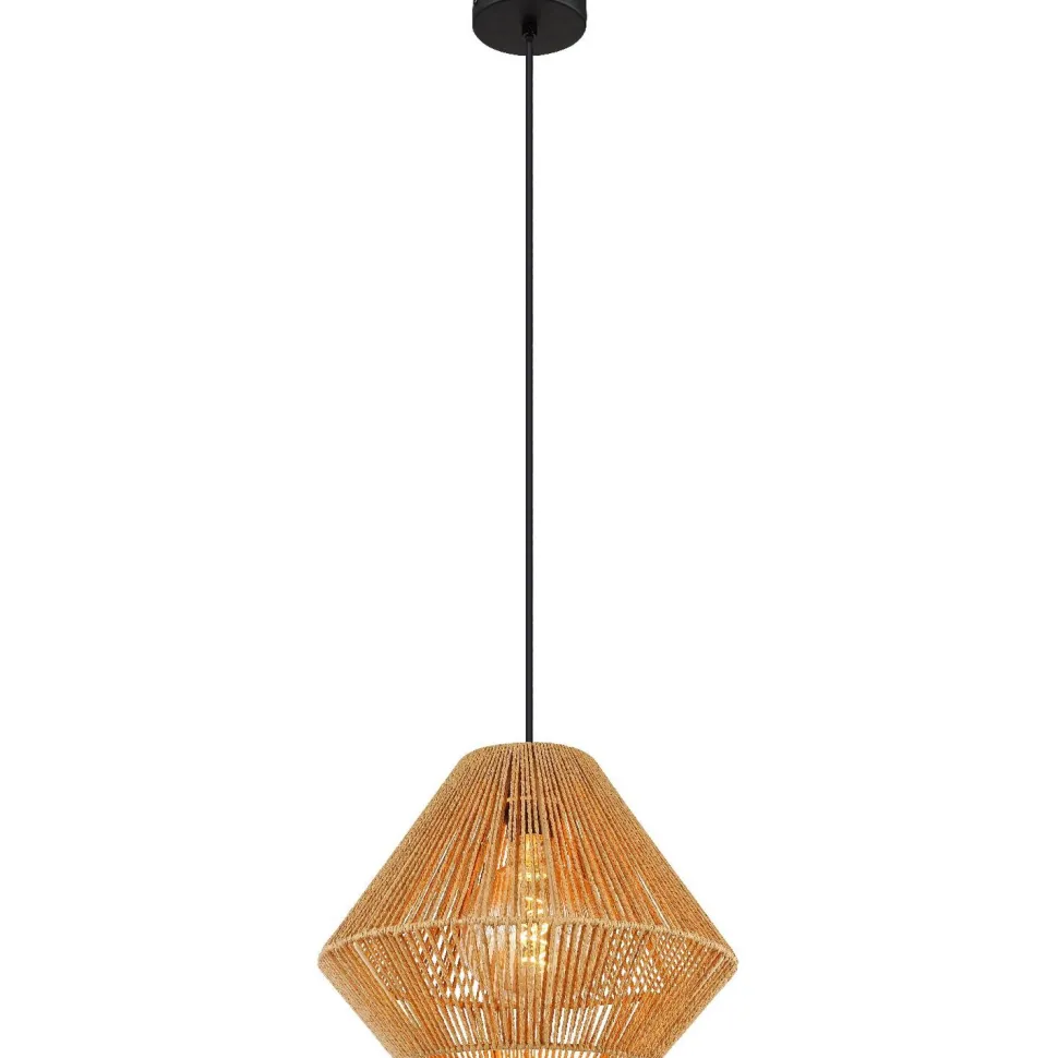Riippuvalaisin Globo Houdini 35cm, 1xE27, luonnollinen