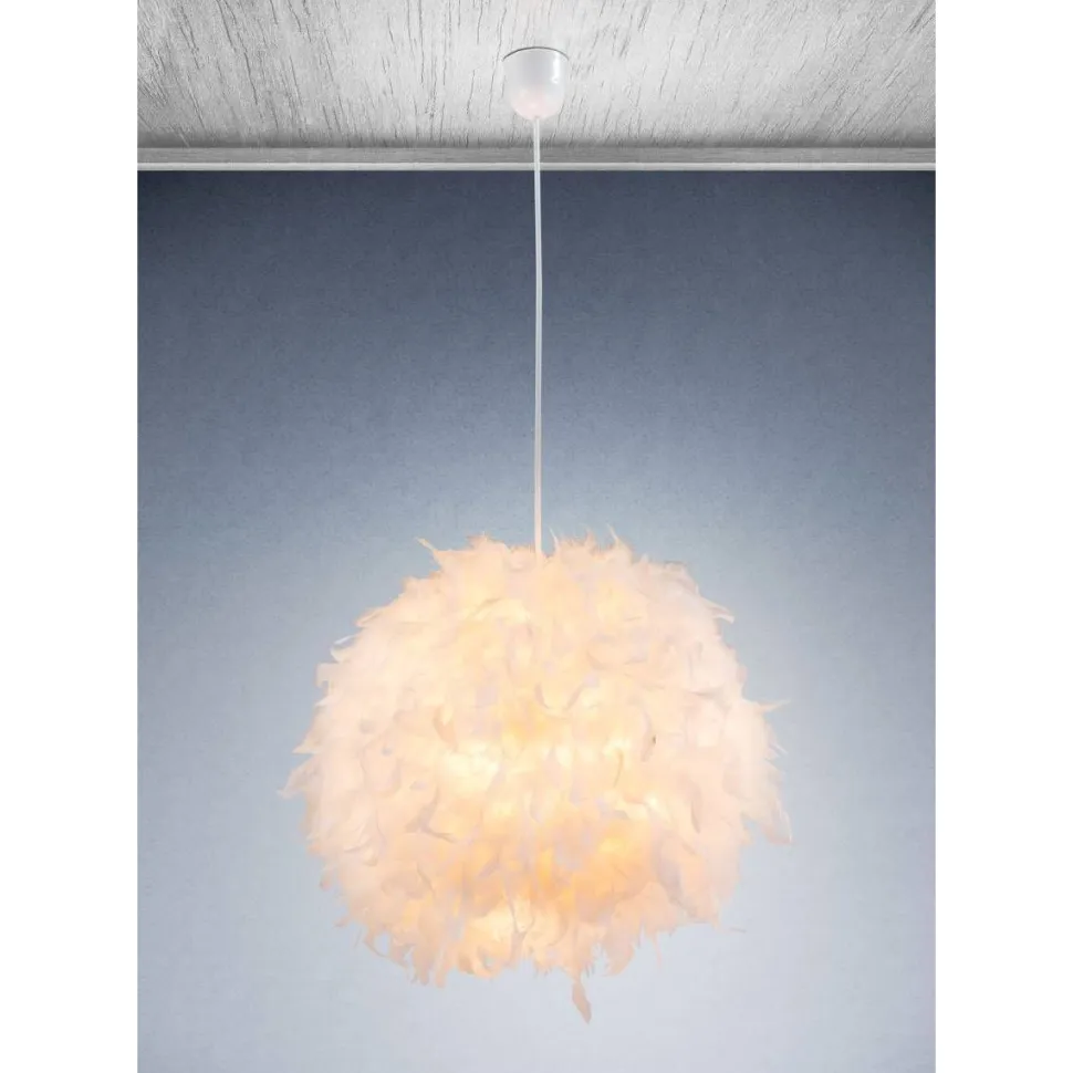 Riippuvalaisin Globo Katunga Ø45cm 40W valkoinen