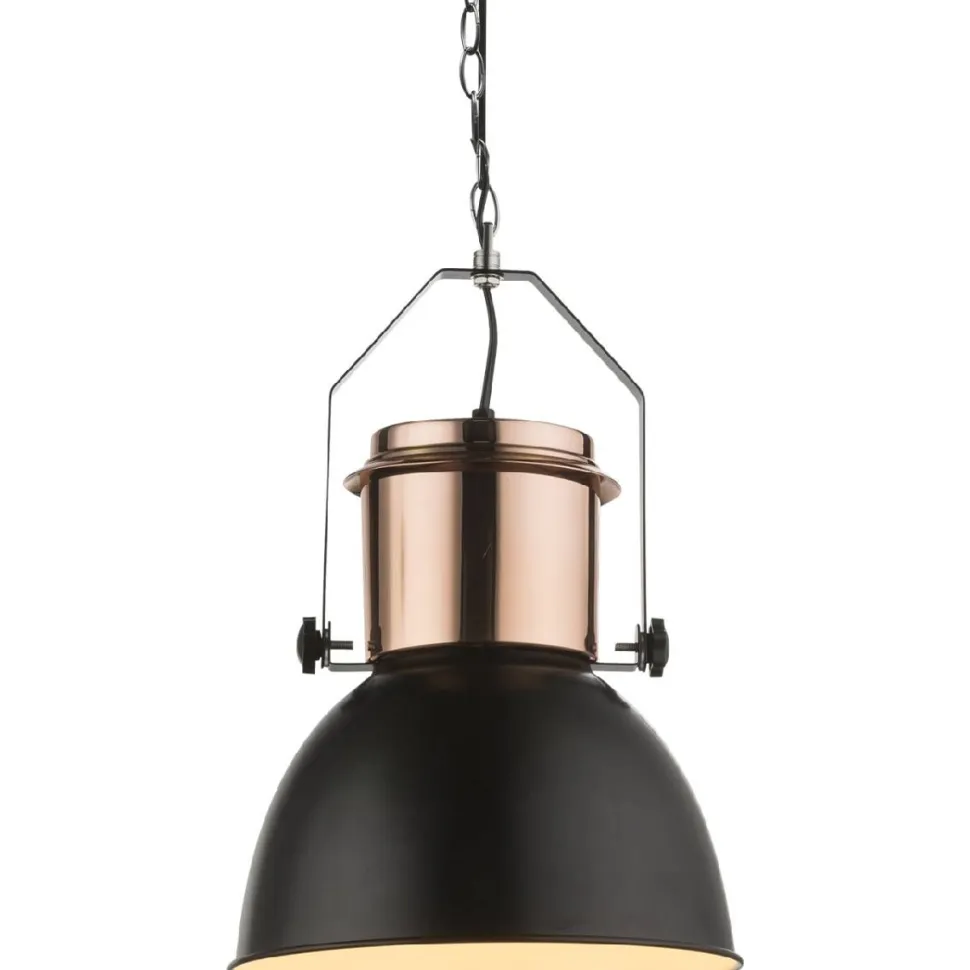 Riippuvalaisin Globo Kutum 15282 Ø27cm 40W musta